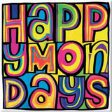 Happy Mondays: Dayglo Logo Magnet – officielt merchandise