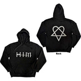 HIM: Logo Pullover Hoodie (Back Print)