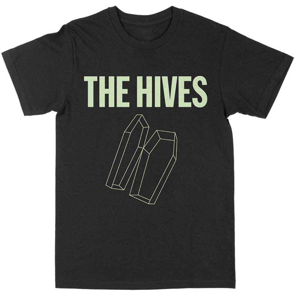 The Hives: Glow-in-the-Dark Coffin T-Shirt (Embellished)