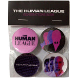 The Human League: Generations Tour '24 Pin Badge Set