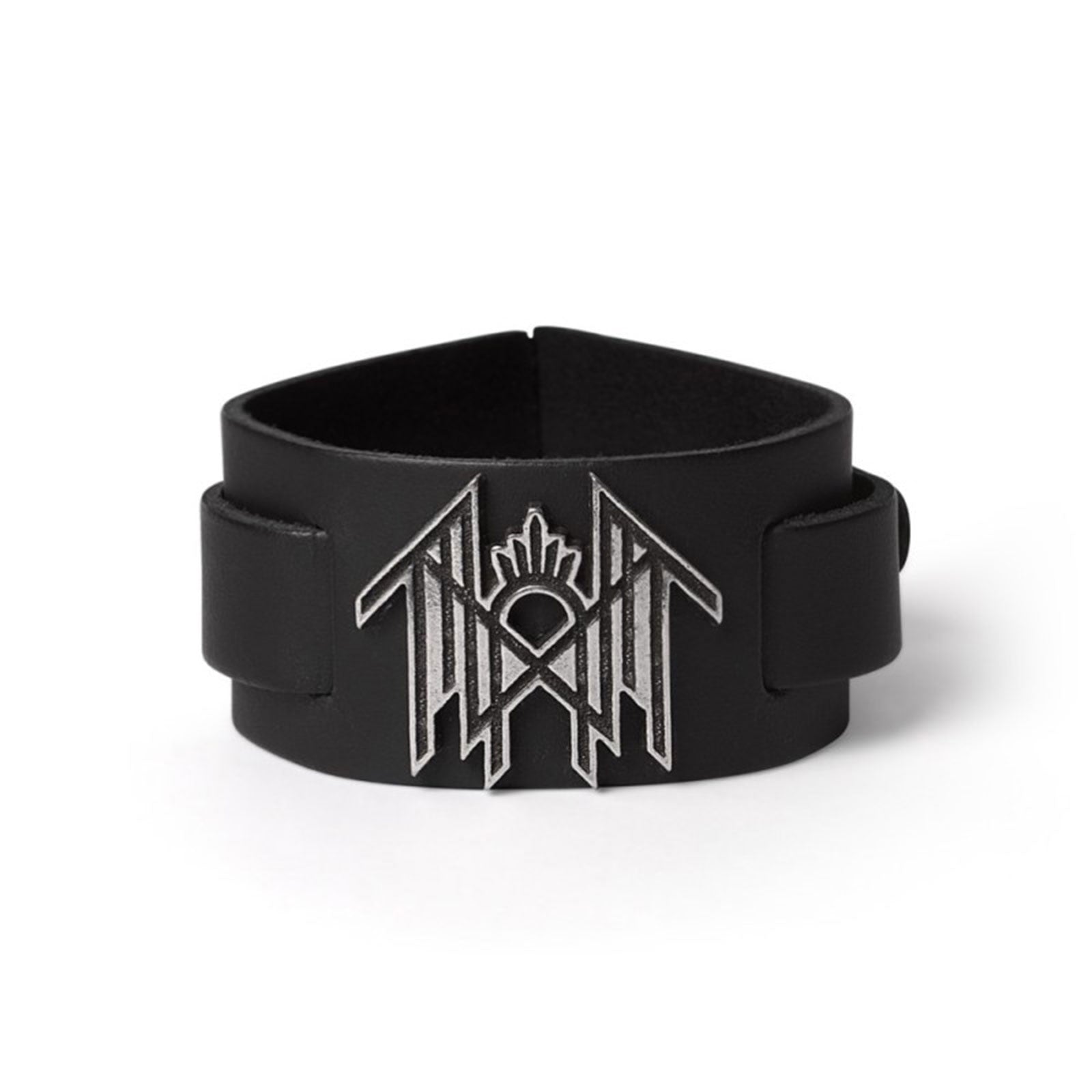 Sleep Token: Logo Leather Wrist Strap