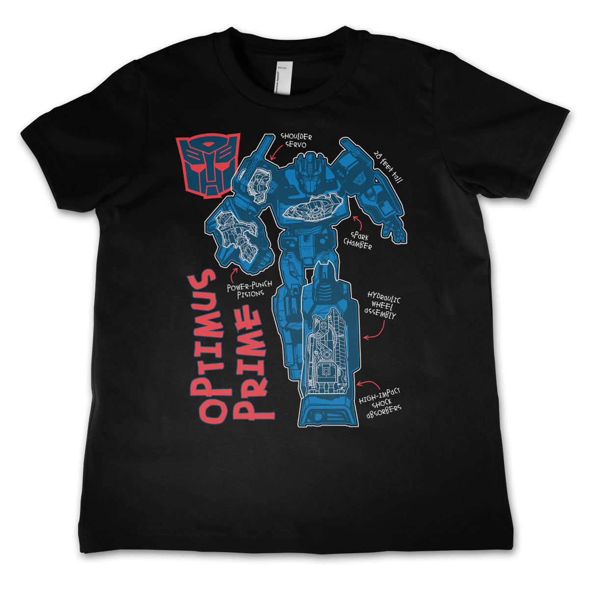 Transformers - Optimus Prime Kids Tee Kids Tee fra Transformers