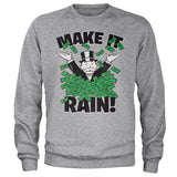 Monopoly - Make It Rain Sweatshirt Sweatshirt fra Monopoly