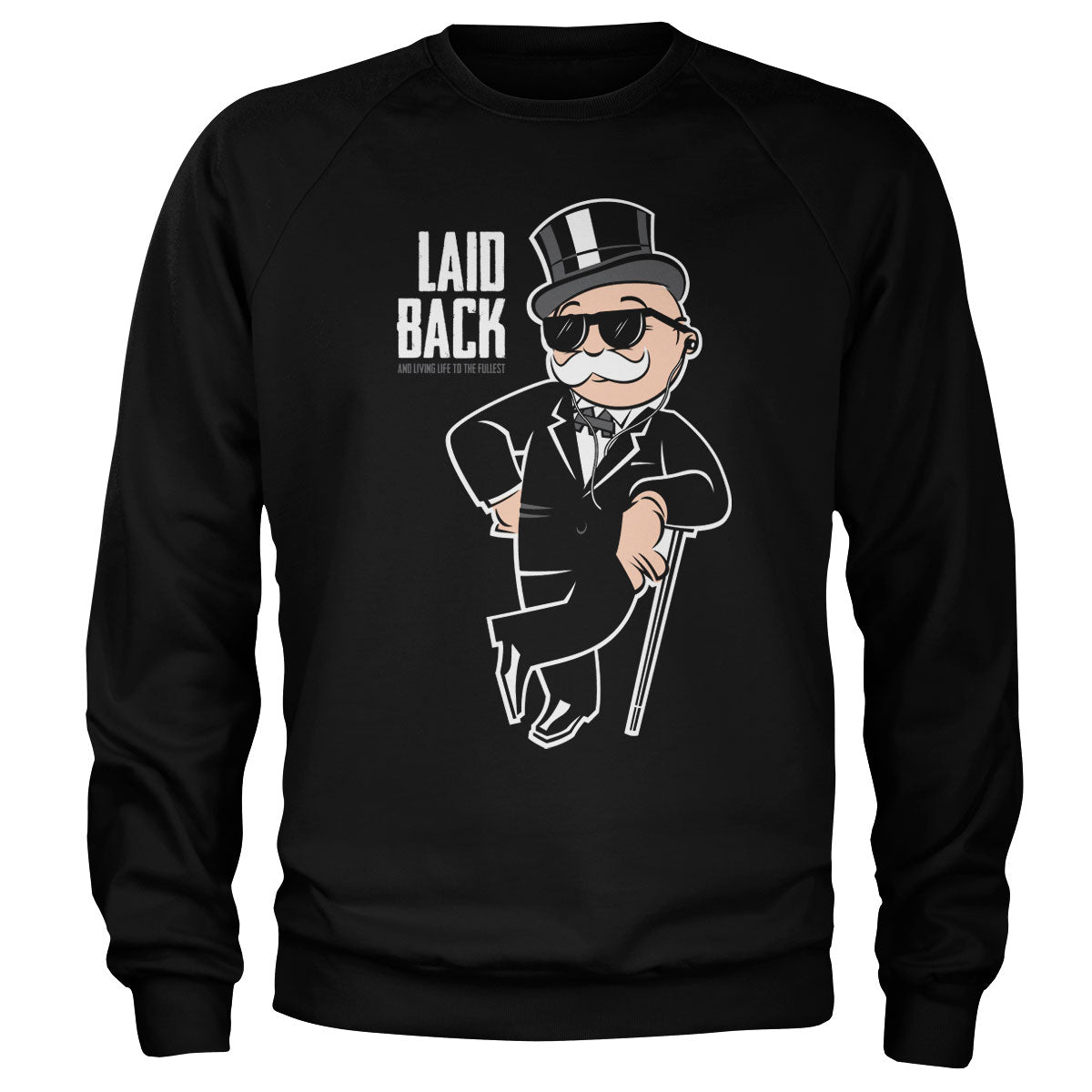 Mr Monopoly - Laid Back Sweatshirt Sweatshirt fra Monopoly