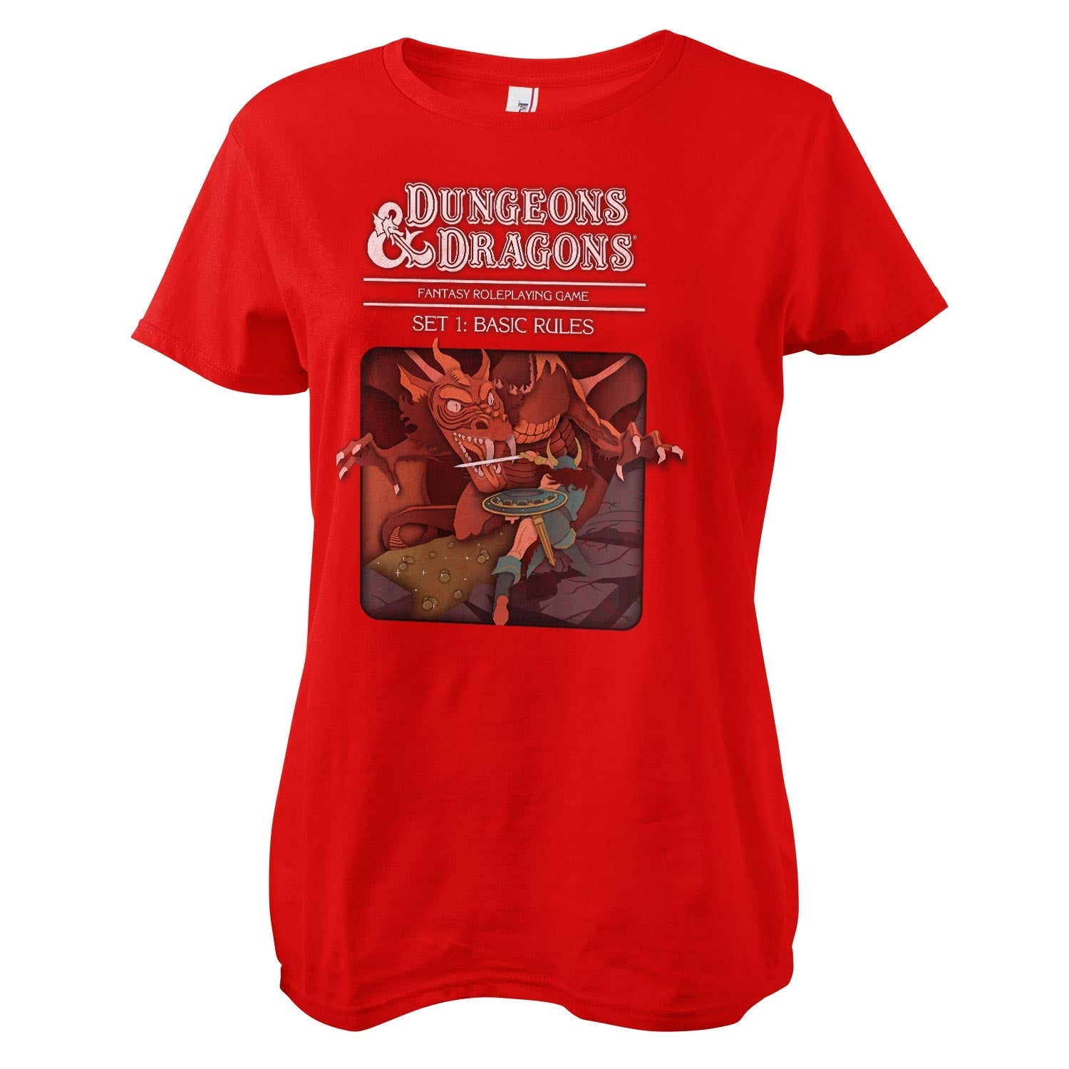 D&D Set 1 - Basic Rules Girly Tee