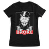 Mr Monopoly - BROKE Girly Tee Girly Tee fra Monopoly