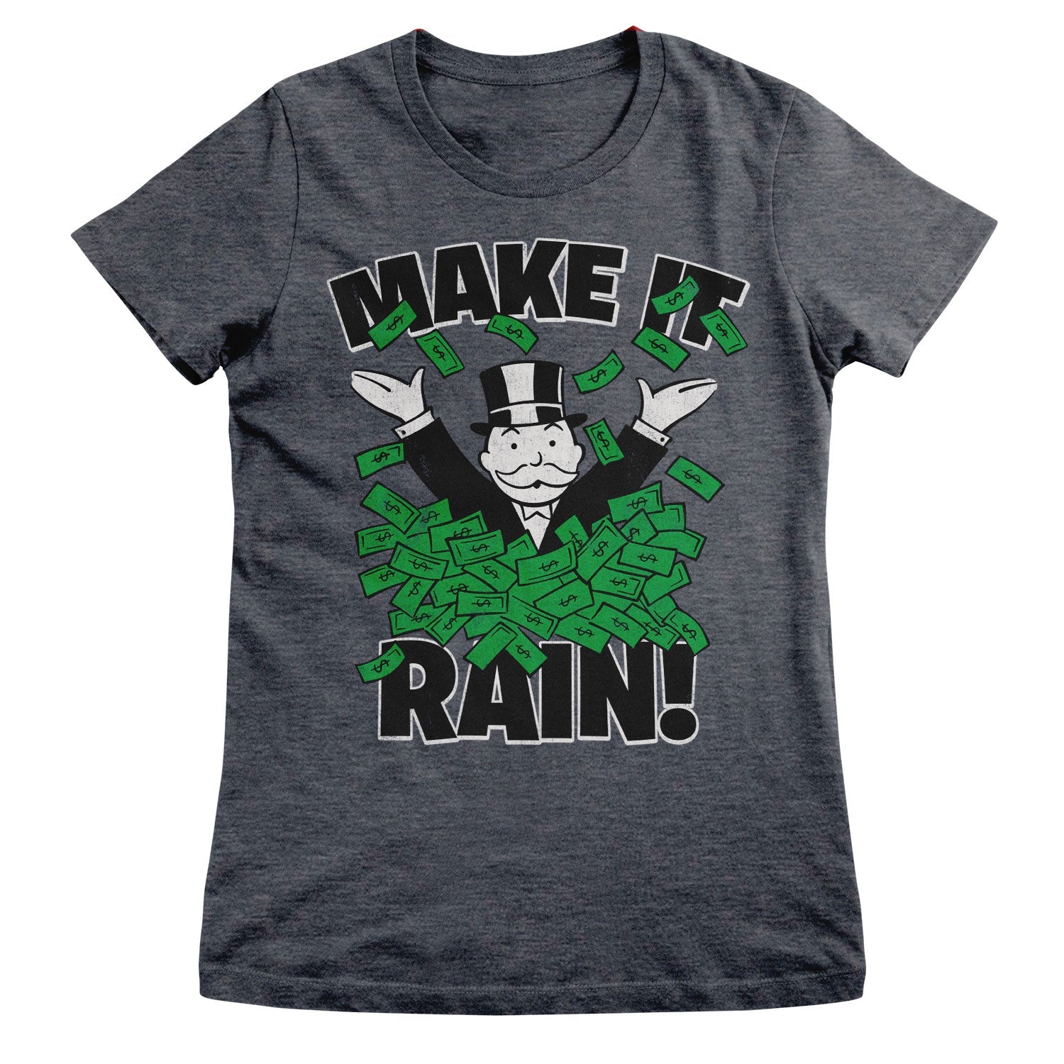 Monopoly - Make It Rain Girly Tee