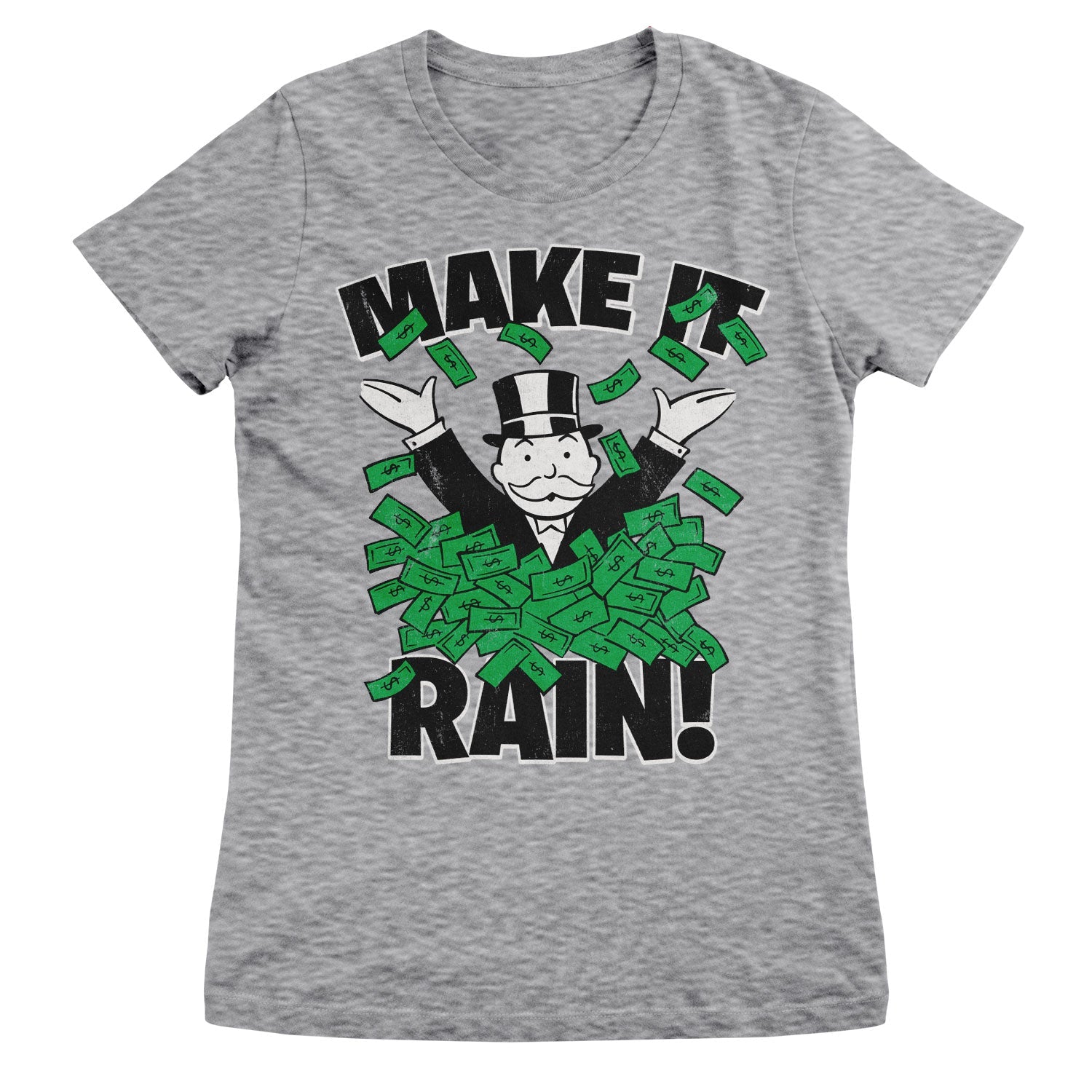 Monopoly - Make It Rain Girly Tee