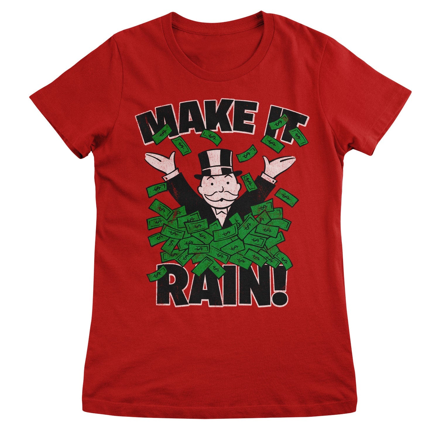 Monopoly - Make It Rain Girly Tee
