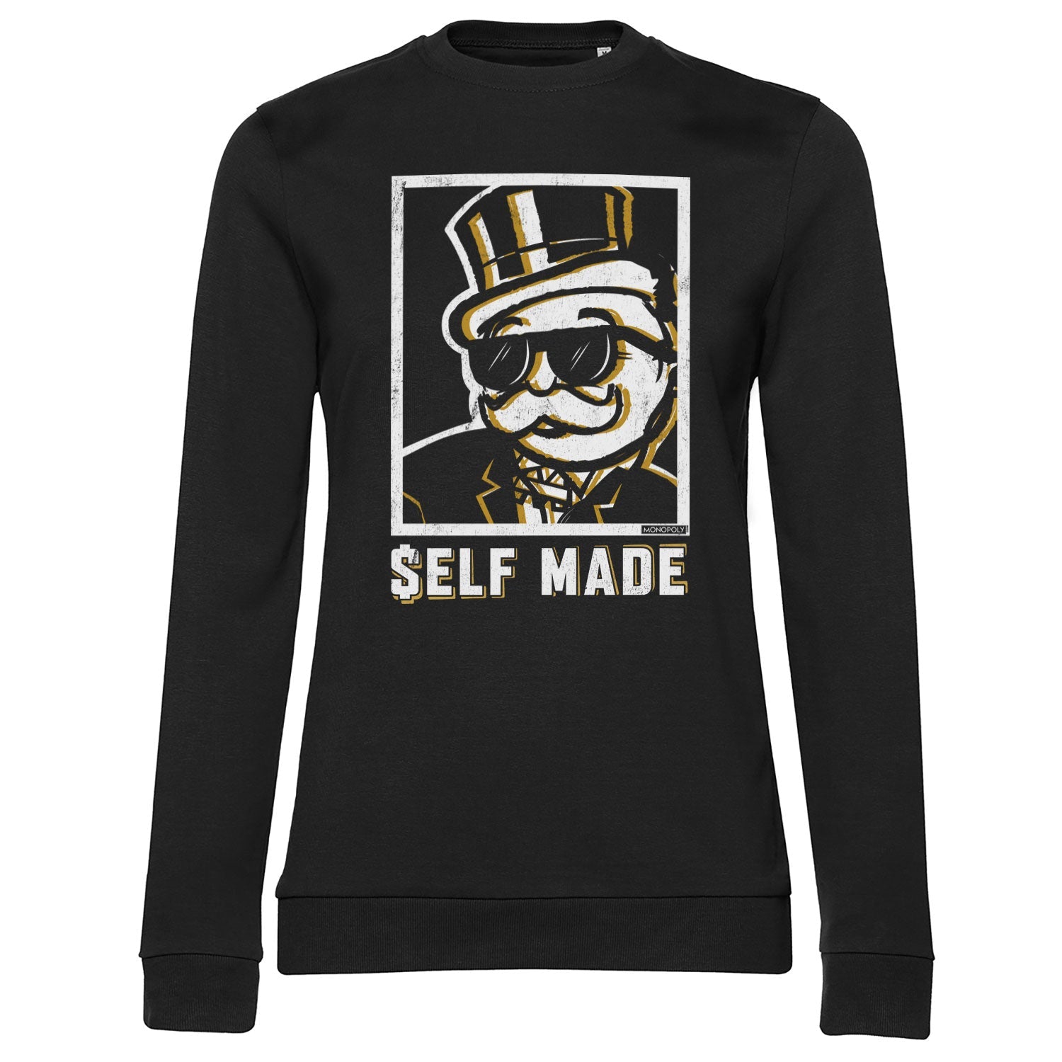 Monopoly - Self Made Girly Sweatshirt Girly Sweatshirt fra Monopoly