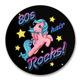 80's Hair Rocks Sticker