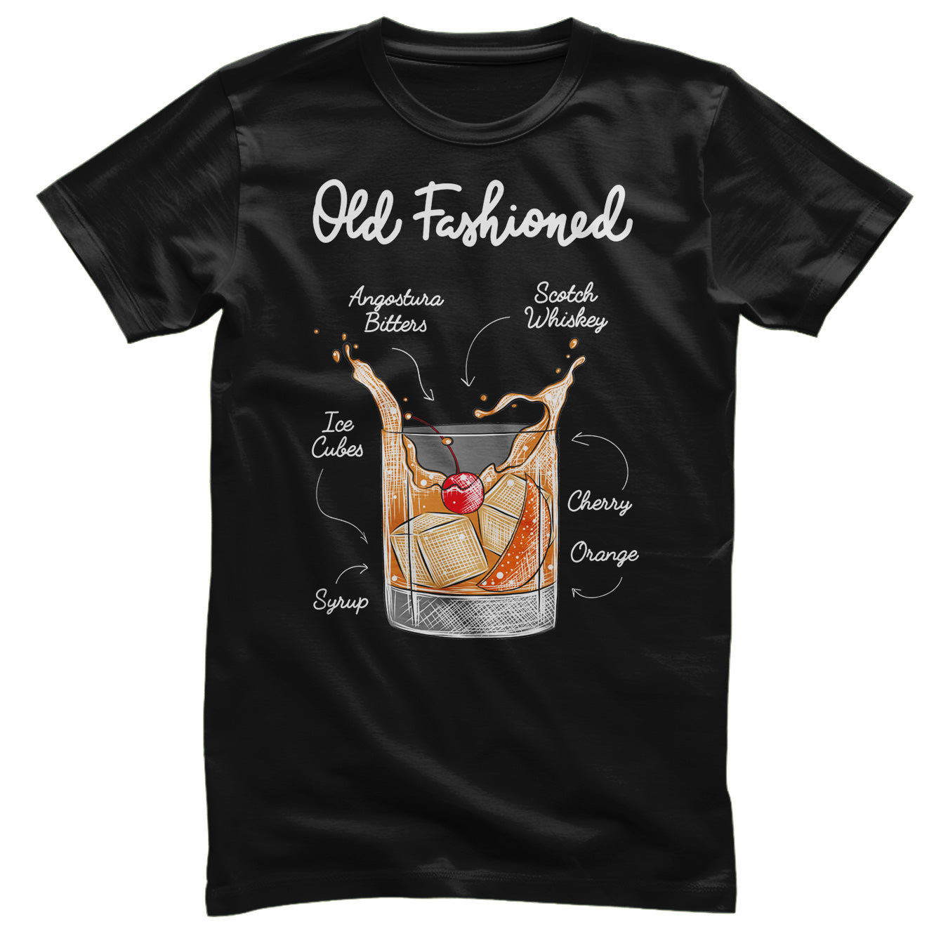 Old Fashioned - Ingredients T-Shirt