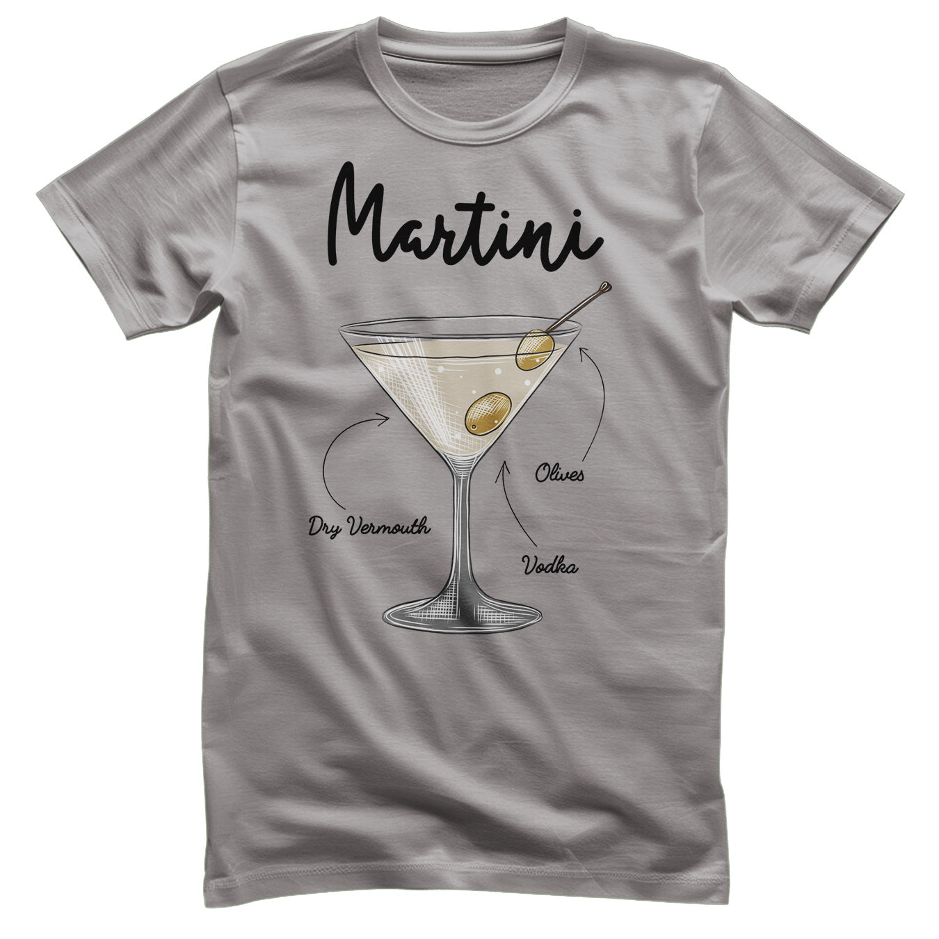 Martini - Ingredients T-Shirt