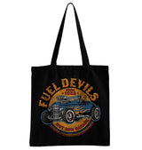 Fuel Devils Flame Rod Tote Bag