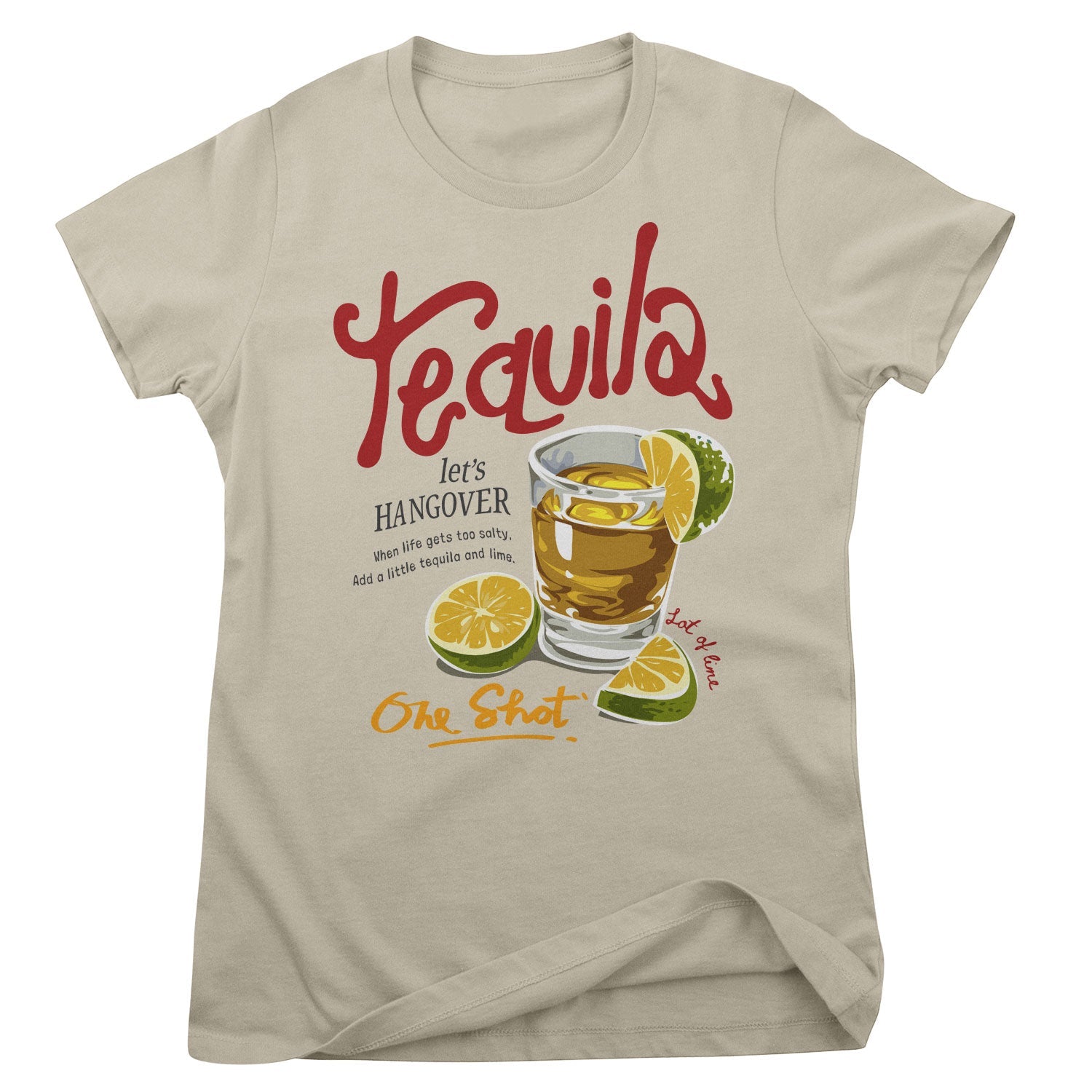 One Shot of Tequila Girly Tee