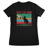 Best Cat Mom Ever Girly Top