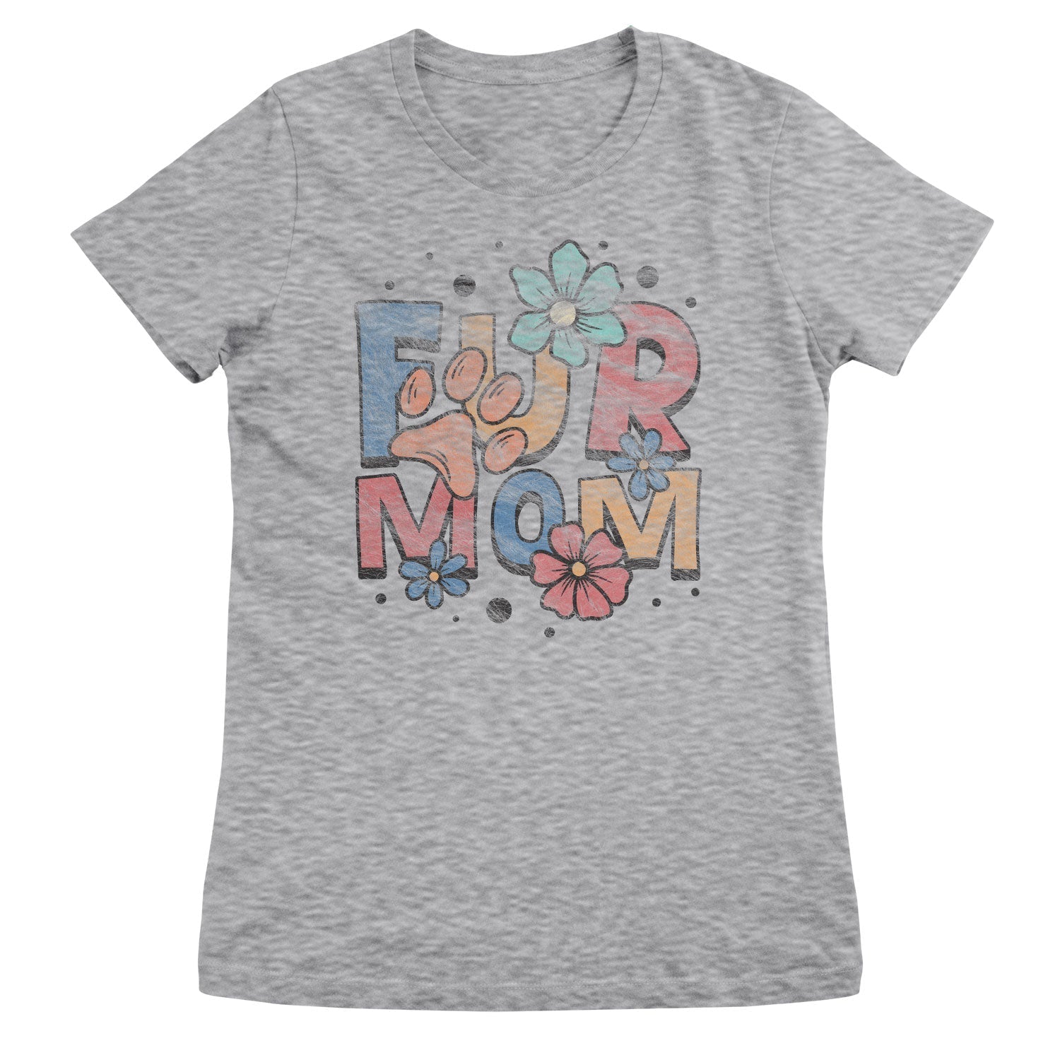 Fur Mom Girly Top