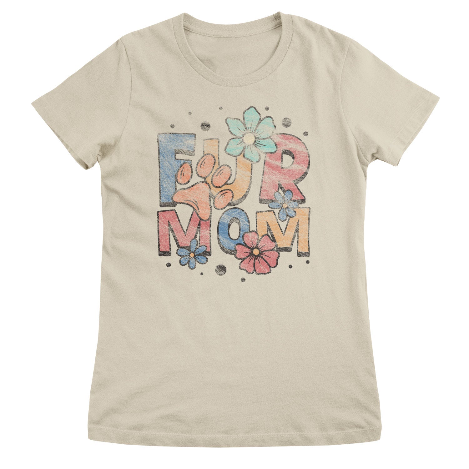 Fur Mom Girly Top