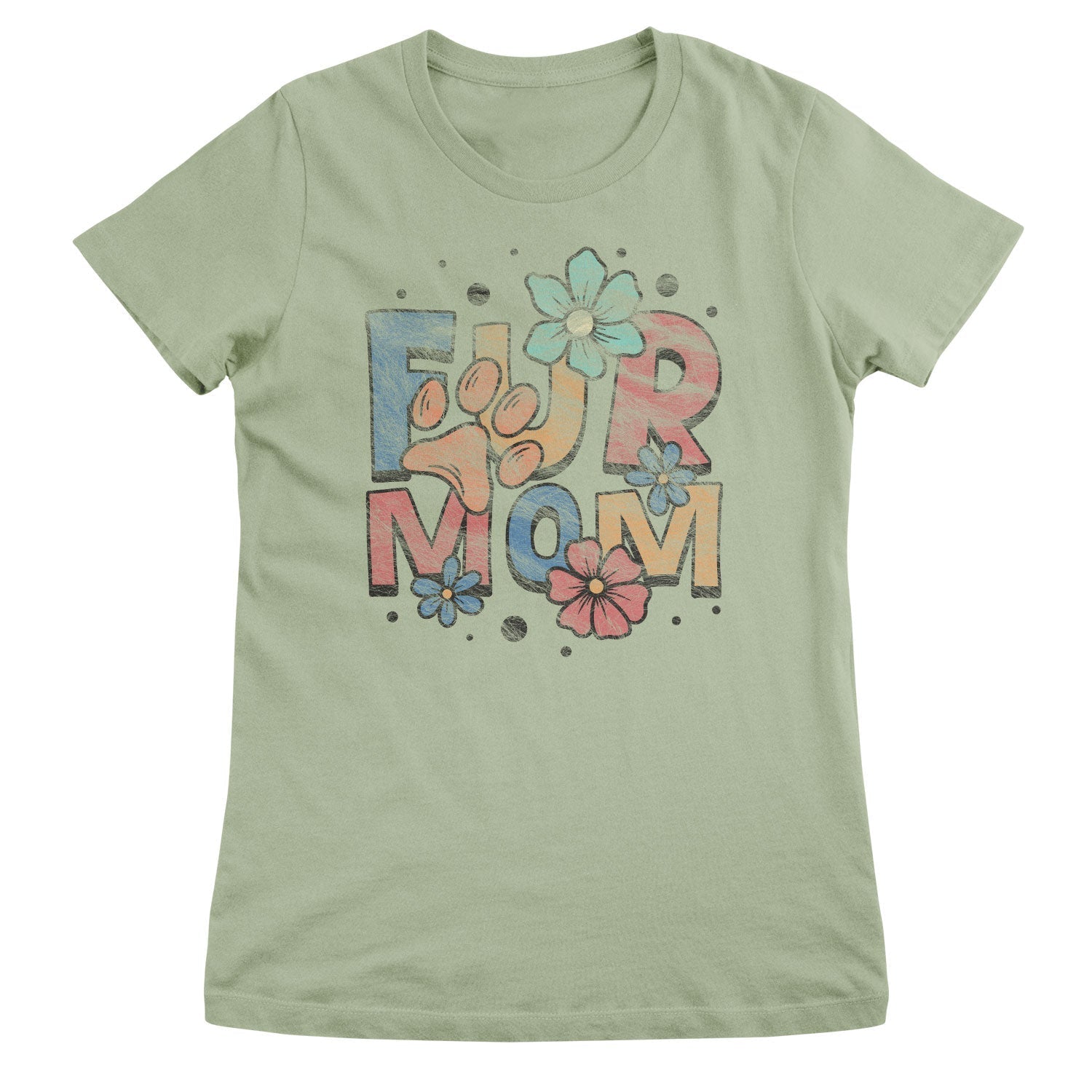 Fur Mom Girly Top