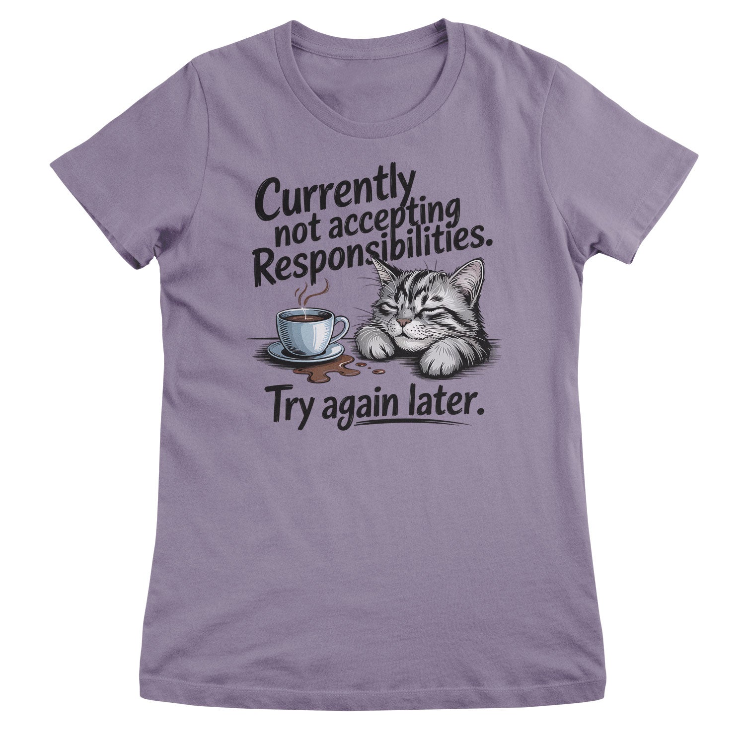 Not Accepting Responsibilities Girly Top