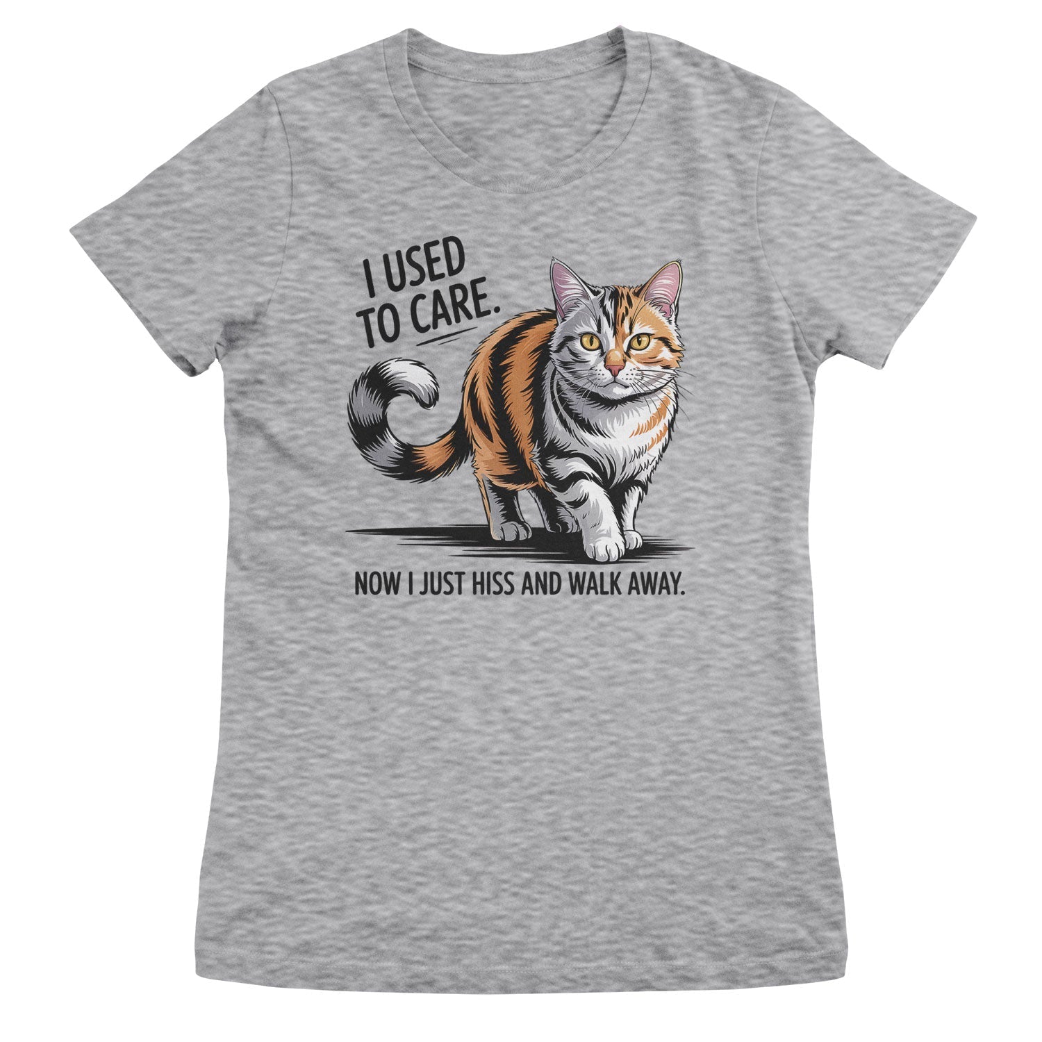 I Used To Care Girly Top