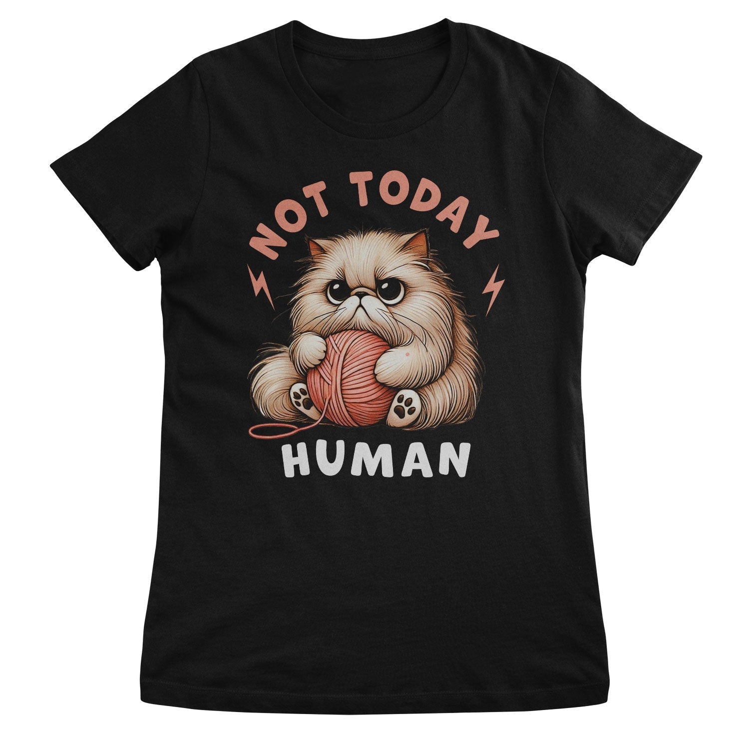 Not Today Human Girly Top