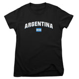 Argentina Flag Girly Tee