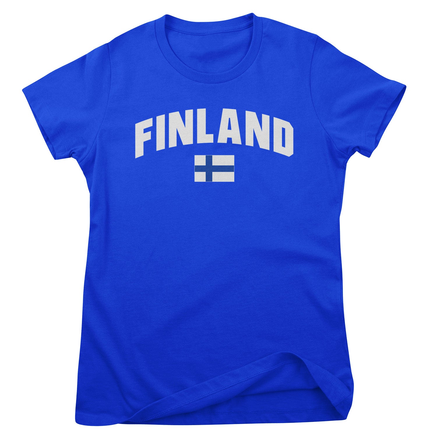 Finland Flag Girly Tee