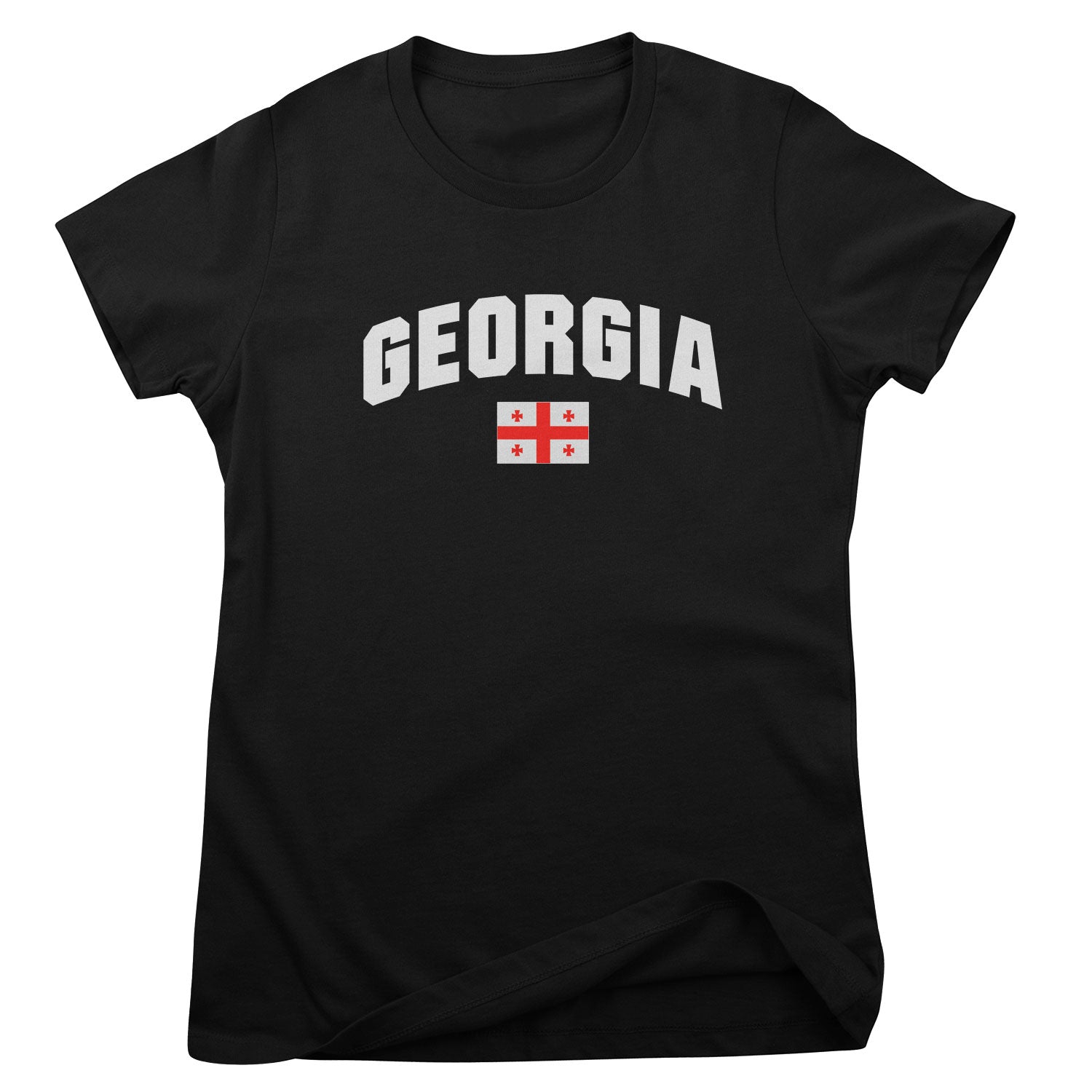 Georgia Flag Girly Tee