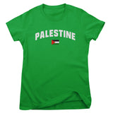 Palestine Flag Girly Tee