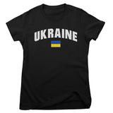 Ukraine Flag Girly Tee