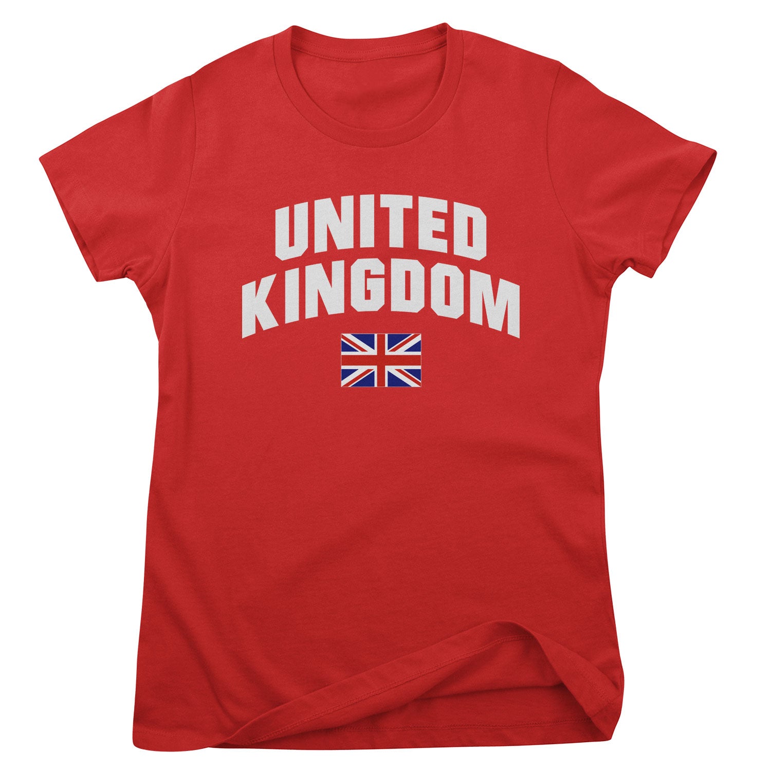 United Kingdom Flag Girly Tee