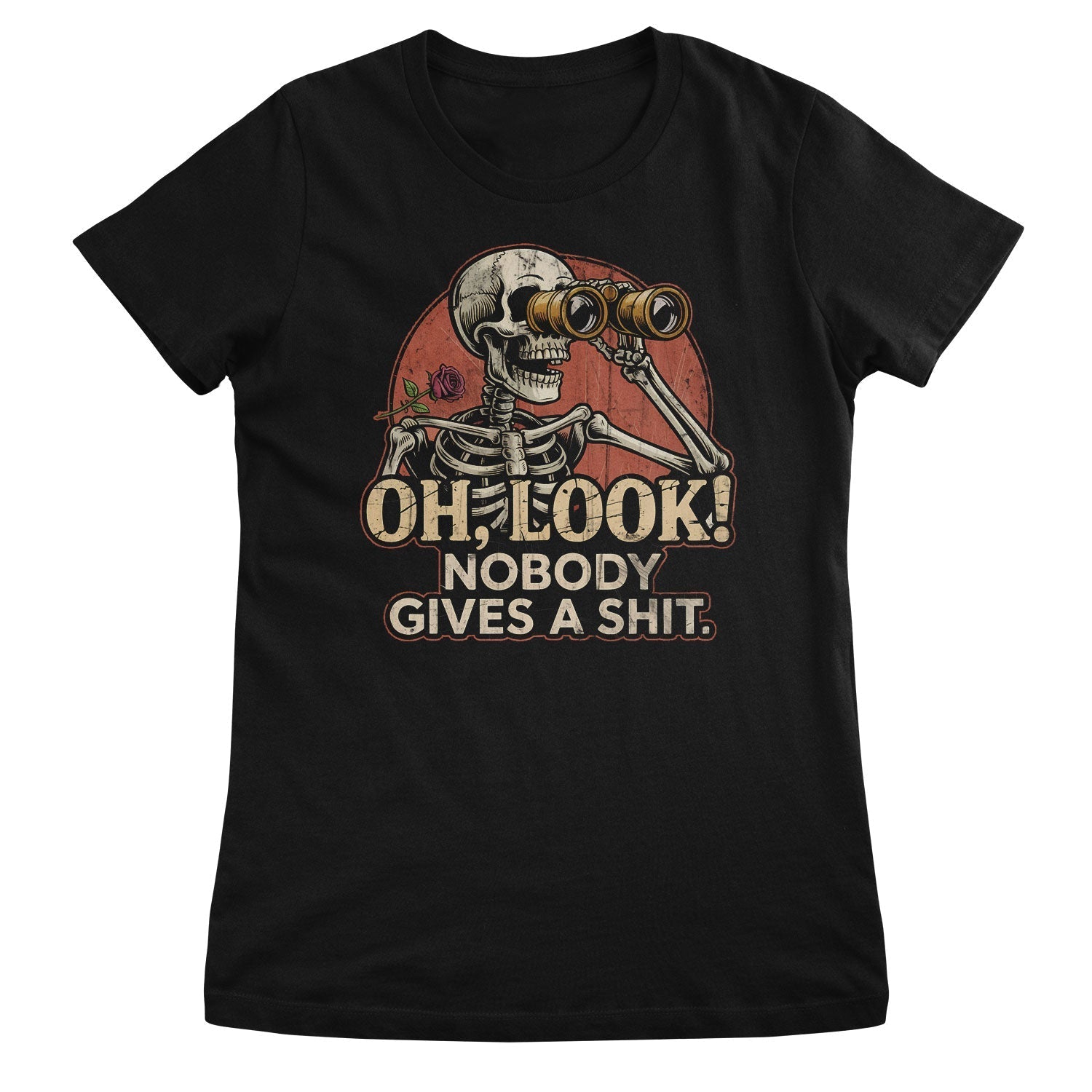 Oh Look - Nobody Gives A Sh*t Girly Top