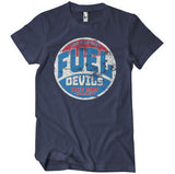 Fuel Devils Hot Rod Garage Patch T-Shirt