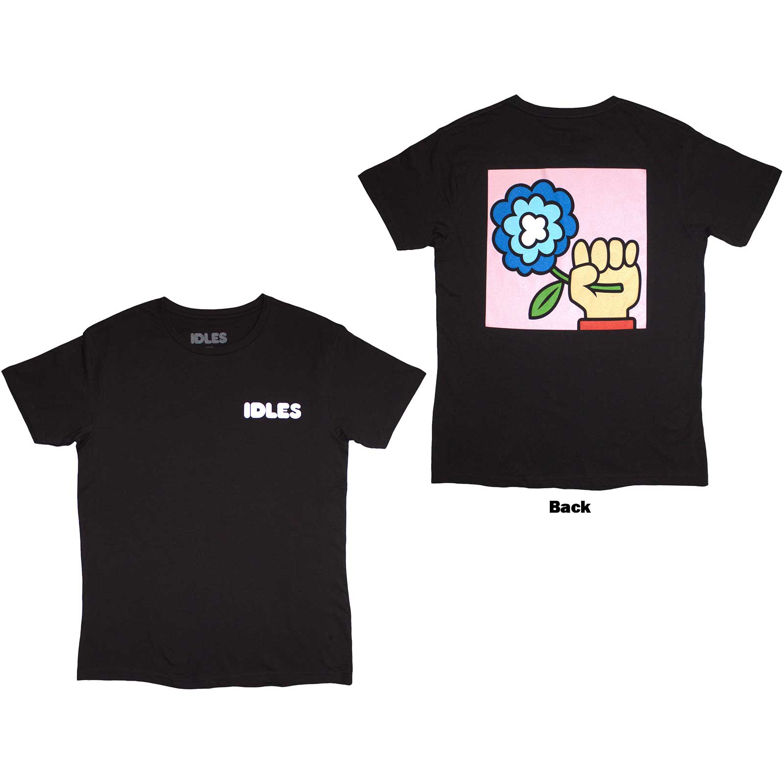 Idles: Cartoon Flower T-Shirt