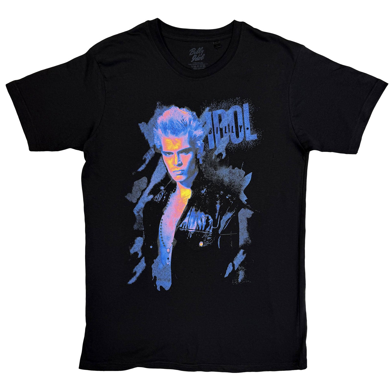 Billy Idol: Blue Profile T-Shirt
