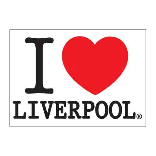 Magic Moments: I Love Liverpool Stationery – officielt merchandise