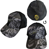 Iron Maiden: Piece Of Mind Greyscale Cap – officielt merchandise