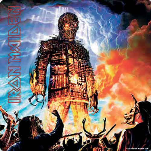 Iron Maiden: Wicker Man Coaster – officielt merchandise