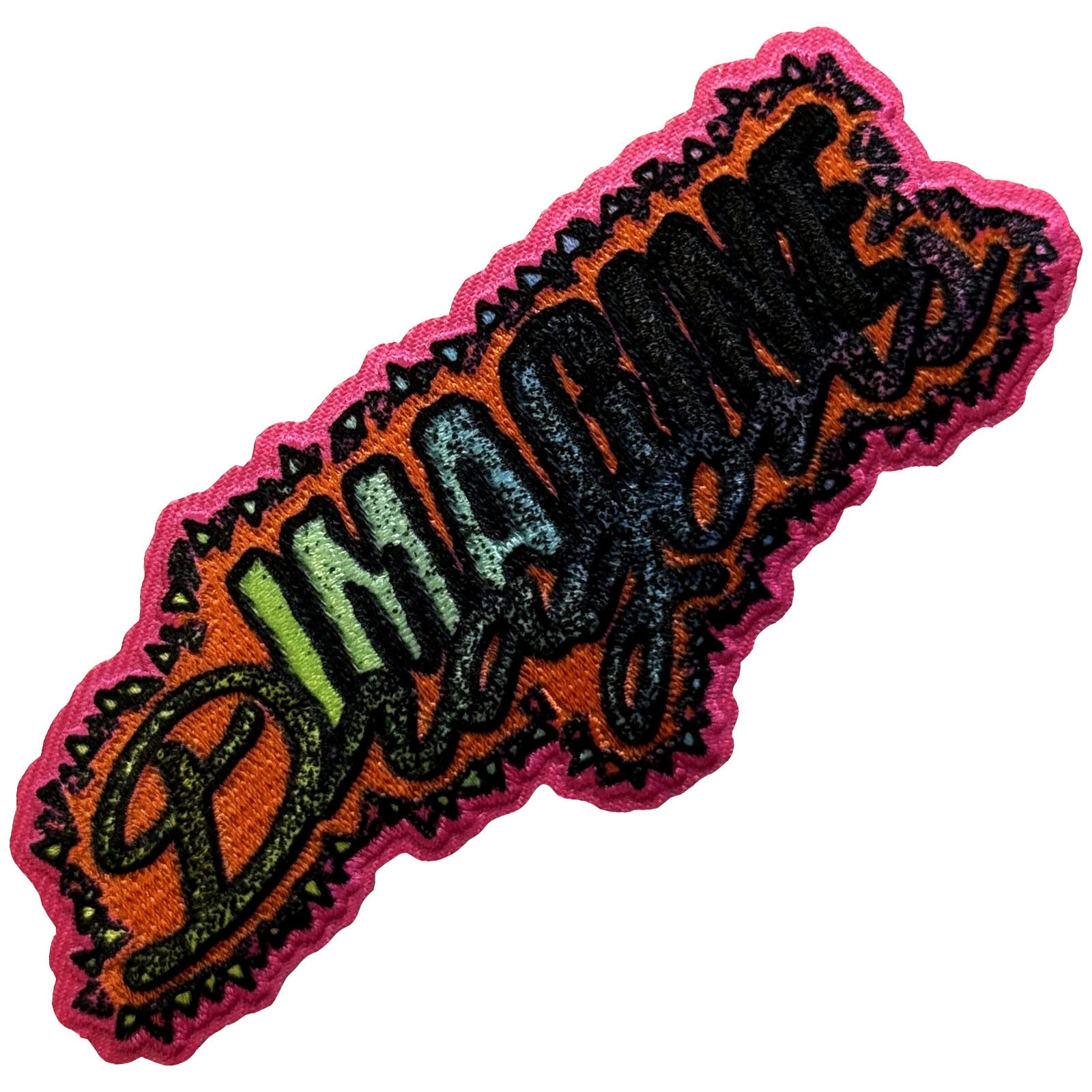 Imagine Dragons: Script Logo Patch – officielt merchandise