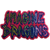 Imagine Dragons: Rainbow Logo Patch – officielt merchandise