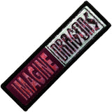 Imagine Dragons: Logo Patch – officielt merchandise