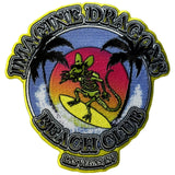 Imagine Dragons: Beach Club Patch – officielt merchandise