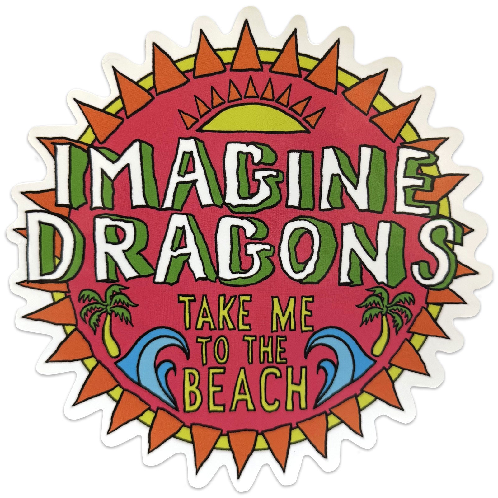 Imagine Dragons: Take Me To The Beach Stationery – officielt merchandise