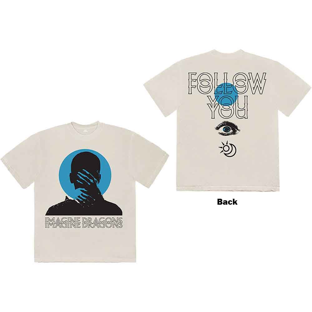 Imagine Dragons: Follow You (Natural) T-shirt – officielt merchandise