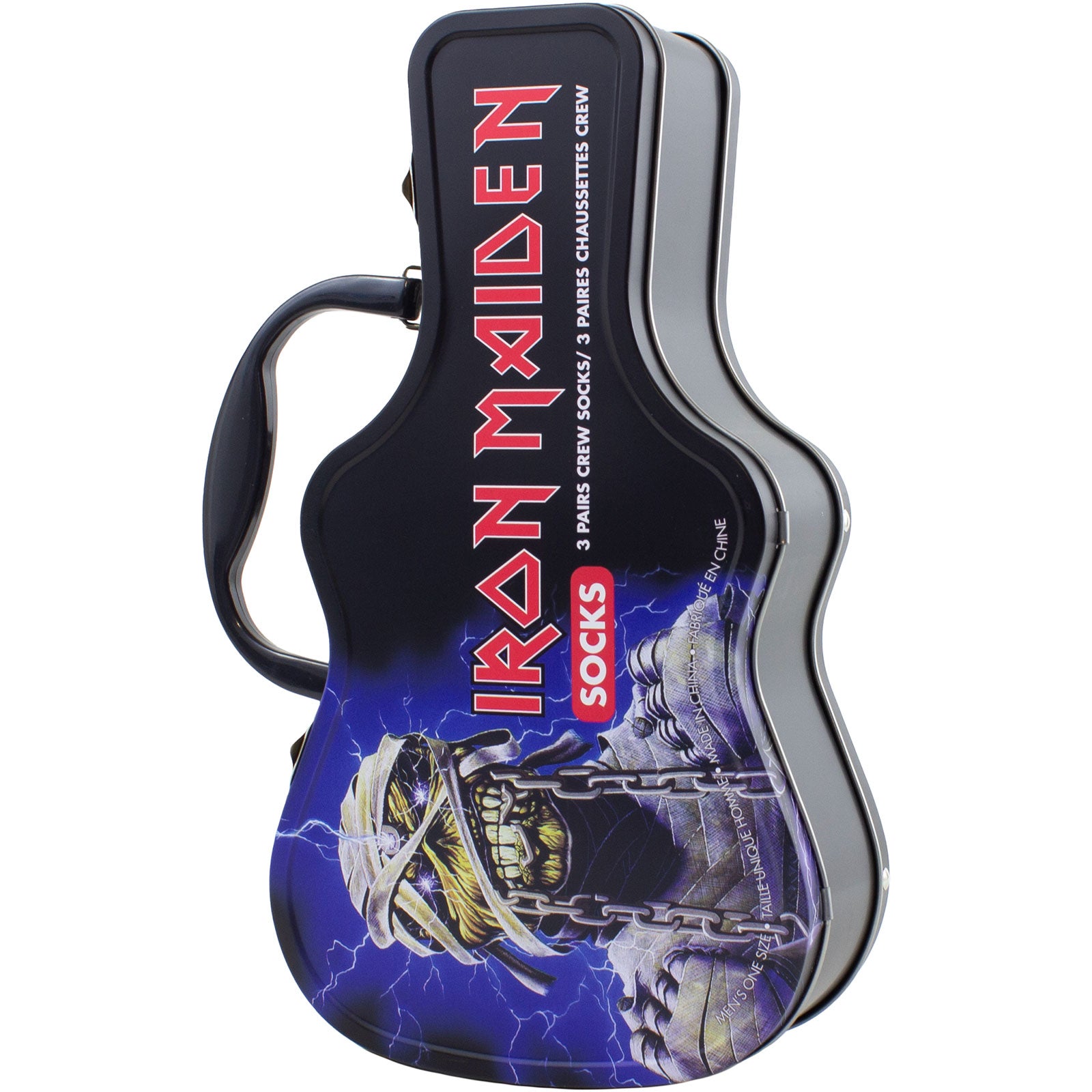 Iron Maiden: Logos (Multicolour) (UK Size 6.5 - 11) Strømper – officielt merchandise