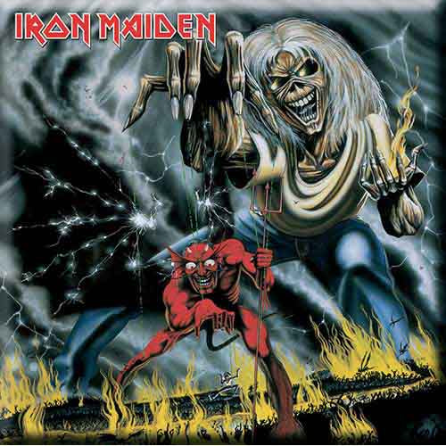 Iron Maiden: Numbers of the Beast Magnet – officielt merchandise