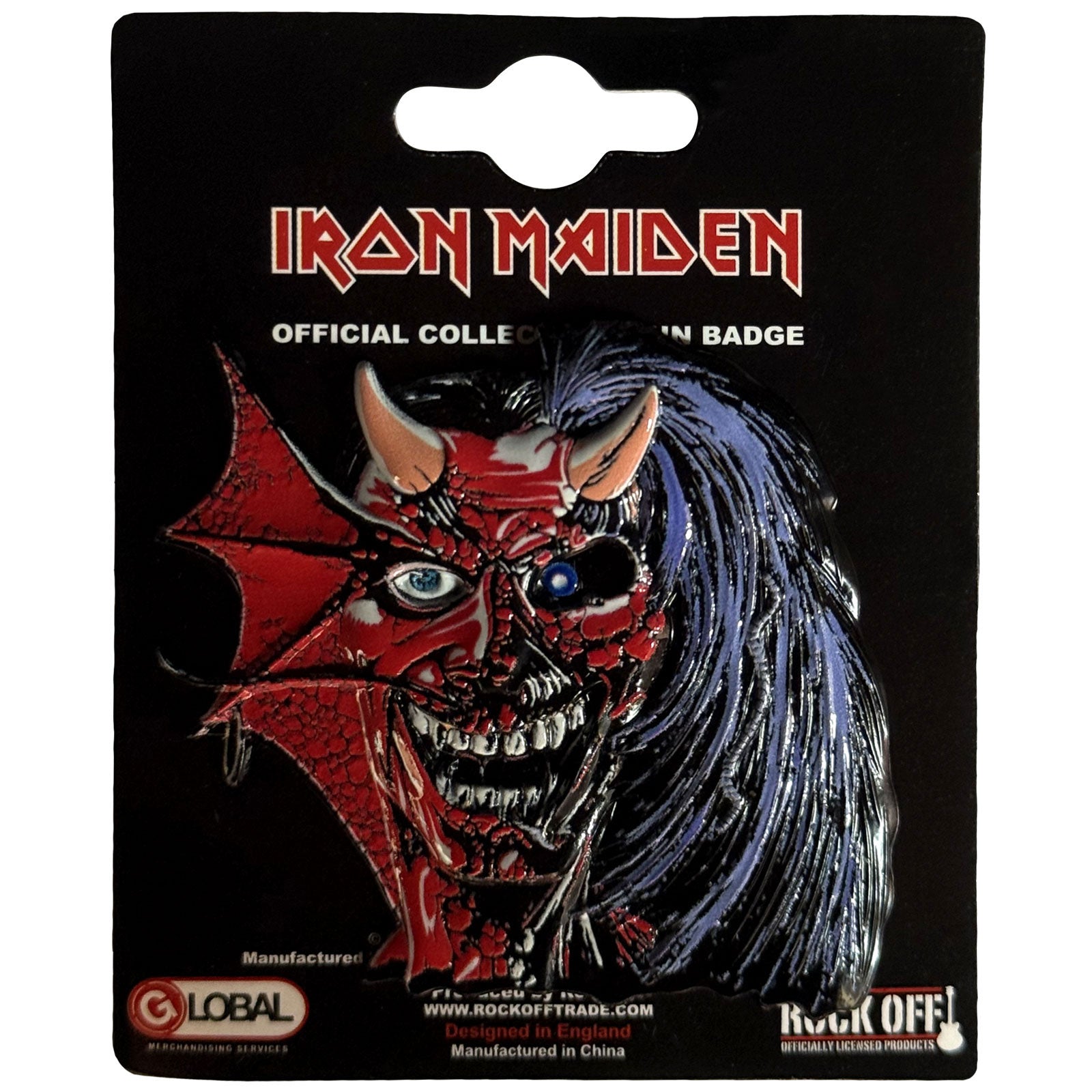 Iron Maiden: Purgatory Eddie Pin Badge