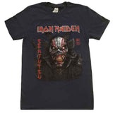 Iron Maiden: Senjutsu Back Cover Vertical Logo T-shirt – officielt merchandise