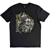 Iron Maiden: The Future Past Tour '23 Greyscale T-shirt – officielt merchandise